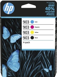 [6ZC73AE] HP 903 Pack de 4 Cartuchos de Tinta Originales - 6ZC73AE (1x 300 Páginas / 3x 315 Páginas)