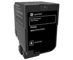 [74C20K0] Lexmark CS720/CS725/CX725 Negro Cartucho de Toner Original - 74C20K0 (3.000 Páginas)
