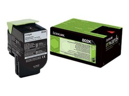 [80C20K0] Lexmark CX310/CX410/CX510 Negro Cartucho de Toner Original - 80C20K0/802K (1.000 Páginas)