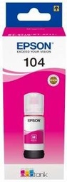 [C13T00P340] Epson 104 Magenta Botella de Tinta Original - C13T00P340 (65 ml)