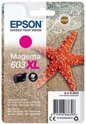 [C13T03A34010] Epson 603XL Magenta Cartucho de Tinta Original - C13T03A34010 (350 Páginas)