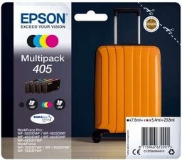 [C13T05G64010] Epson 405 Pack de 4 Cartuchos de Tinta Originales - C13T05G64010 (1x 350 Páginas / 3x 300 Páginas)