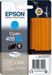 [C13T05H24010] Epson 405XL Cyan Cartucho de Tinta Original - C13T05H24010 (1.100 Páginas)