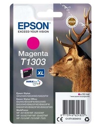 [C13T13034012] Epson T1303 Magenta Cartucho de Tinta Original - C13T13034012 (755 Páginas)
