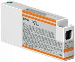 [C13T636A00] Epson T636A Naranja Cartucho de Tinta Original - C13T636A00 (700 ml)