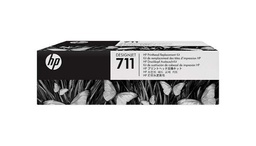 [C1Q10A] HP 711 Cabezal de Impresion Original + Pack de 4 Cartuchos de Tinta - C1Q10A (---)