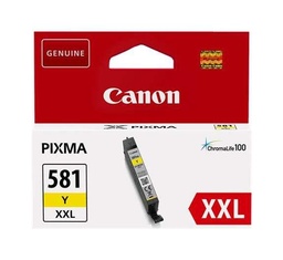 [CLI581XXLY] Canon CLI581XXL Amarillo Cartucho de Tinta Original - 1997C001 (830 Páginas)