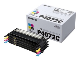 [SU382A] Samsung CLT-P4072C Pack de 4 Cartuchos de Toner Originales - SU382A (1x 1.500 Páginas - 3x 1.000 Páginas)