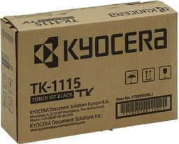 [TK1115] Kyocera TK1115 Negro Cartucho de Toner Original - 1T02M50NL0/1T02M50NL1 (1.600 Páginas)