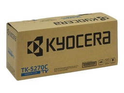 [TK5270C] Kyocera TK5270 Cyan Cartucho de Toner Original - 1T02TVCNL0/TK5270C (6.000 Páginas)
