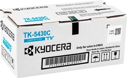 [TK5430C] Kyocera TK5430 Cyan Cartucho de Toner Original - 1T0C0ACNL1/TK5430C (1.250 Páginas)
