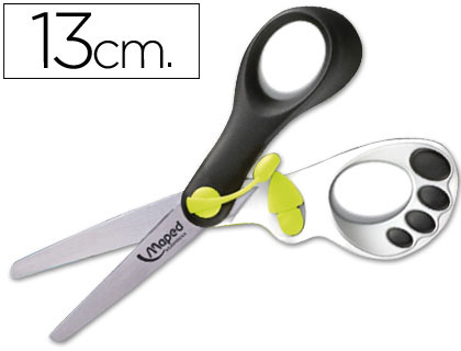 [28037] Tijera escolar maped magic up koopy 13cm con resorte para facilitar la accion del corte unidad