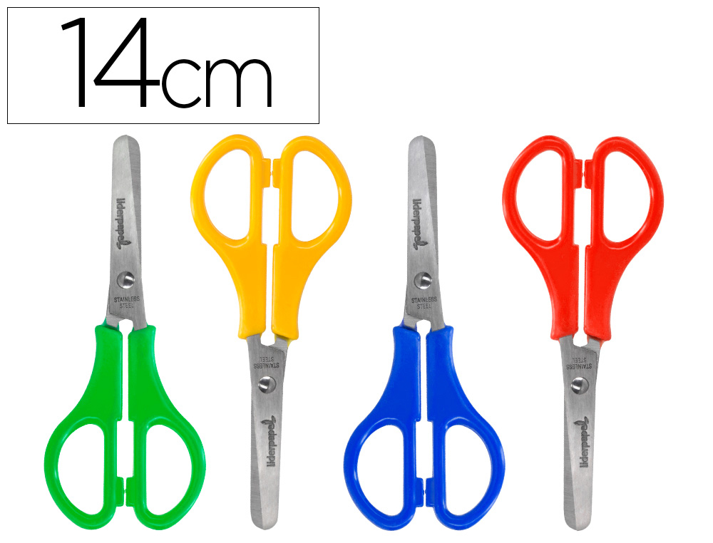[18626] Tijera liderpapel ps-52-d con funda 14 cm colores surtidos