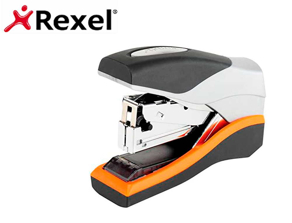 [166506] Grapadora rexel optima 40 compact metalica capacidad de grapado 40 hojas usa grapas optima 26/6 color