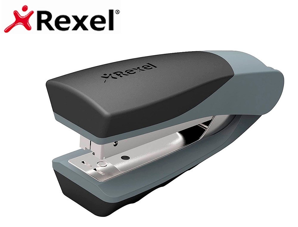 [166501] Grapadora rexel center metalica vertical capacidad de grapado 25 hojas usa grapas 22/6-24/6 y 26/6 color
