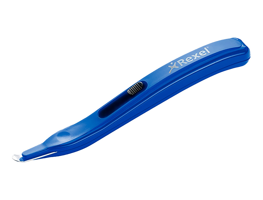 [166487] Extraegrapas rexel extrac-it magnetico pinza color azul