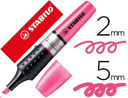 [155329] Rotulador stabilo boss luminator rosa tinta liquida