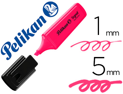 [152138] Rotulador pelikan fluorescente textmarker signal rosa
