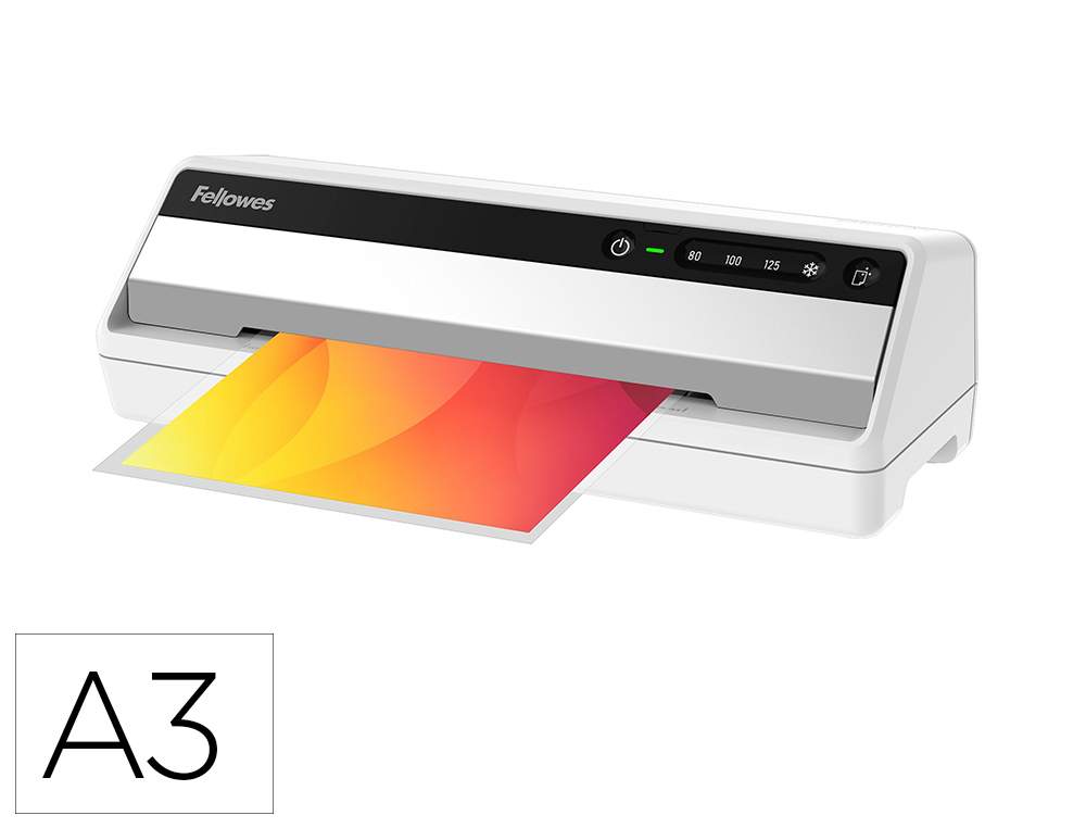[78279] Plastificadora fellowes saturn 3i din a3 2 rodillos sistema antiatasco hasta 125 mc