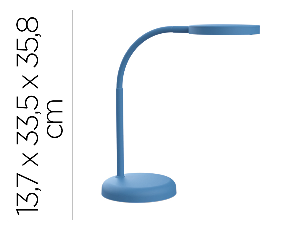 [171836] Lampara de escritorio maul led joy color azul 137x335x358 mm
