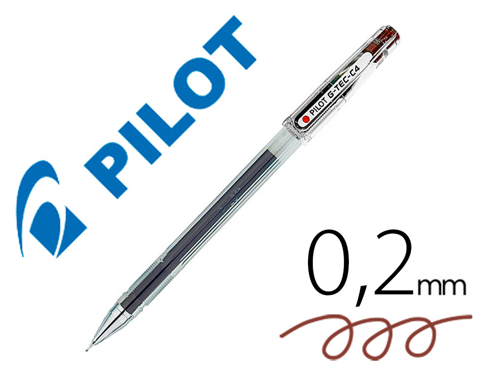 [73933] Boligrafo pilot punta aguja g-tec-c4 sepia