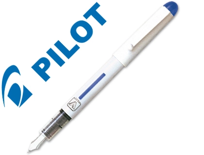 [43082] Pluma pilot v pen blanco desechable azul svpn-4wl