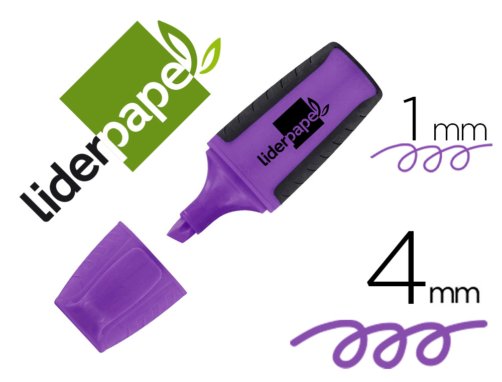 [35819] Rotulador liderpapel mini fluorescente violeta