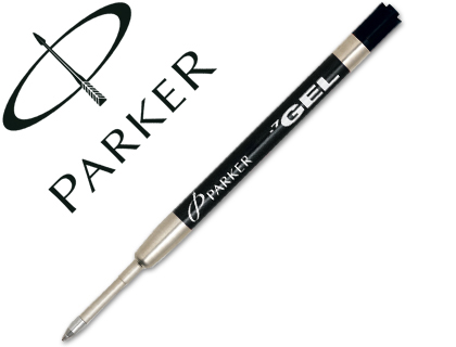 [34939] Recambio boligrafo gel parker negro