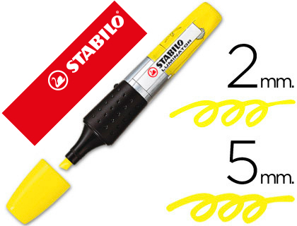 [31598] Rotulador stabilo boss luminator amarillo tinta luquida