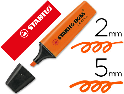 [22767] Rotulador stabilo boss fluorescente 70 naranja