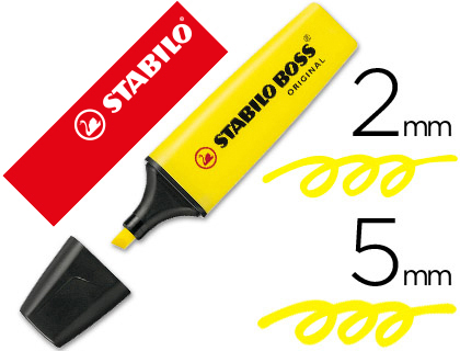[22762] Rotulador stabilo boss fluorescente 70 amarillo