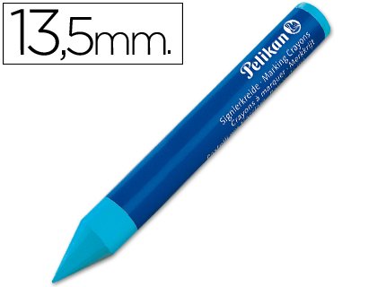 [4973] Minas pelikan para marcar azul caja de 12 unidades