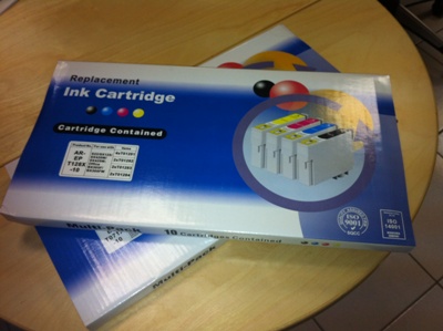 10 Cartucho Compatible T0711-712-713-714 (4x negro+6 color)