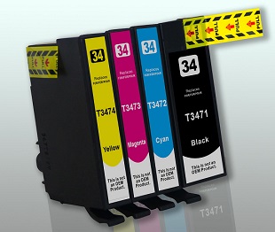 12Ml Cyan compa Workforce WF-3720DWF / WF-3725DWF-0.95K