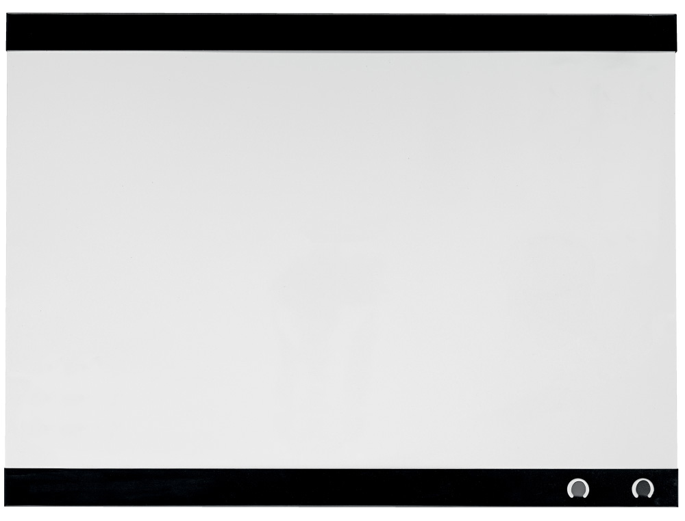 [241195] Pizarra blanca nobo magnetica con clip y accesorios 430x580 mm