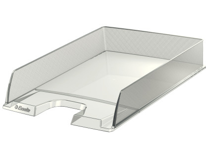 [240661] Bandeja sobremesa esselte europost transparente color cristal 254x61x350 mm
