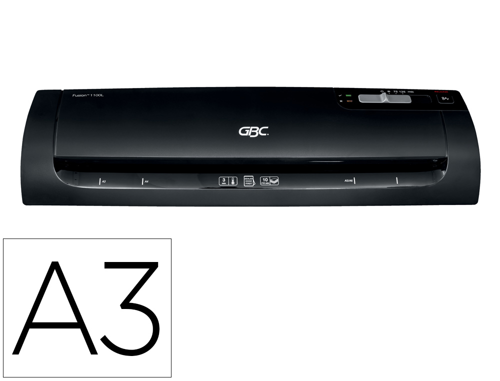 [168038] Plastificadora gbc fusion 1100l din a3 hasta 125 mc