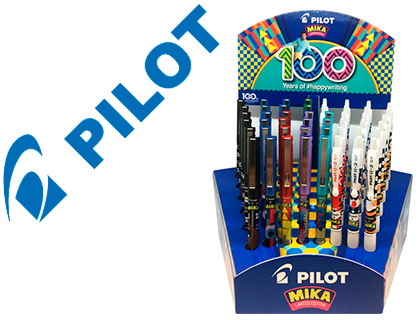 [150952] Expositor pilot 100 aniversario edicion limitada 48 unidades surtidas v5 + g-2