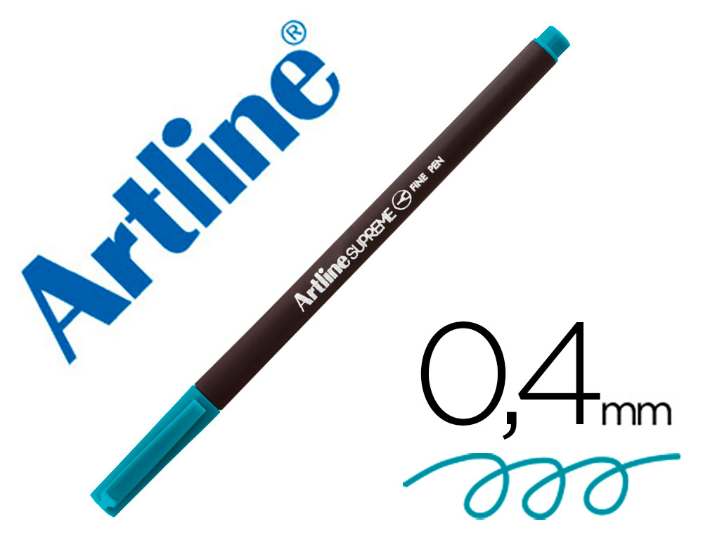[165850] Rotulador artline supreme epfs200 fine liner punta de fibra verde oscuro 0,4 mm