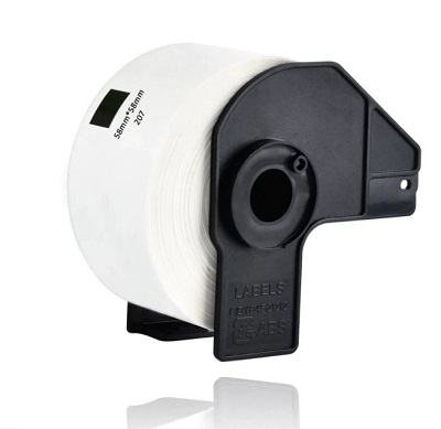 [18315][NCDK11207] White 58mmX58m Compa Brother P-Touch QL1000,1050,1060,820