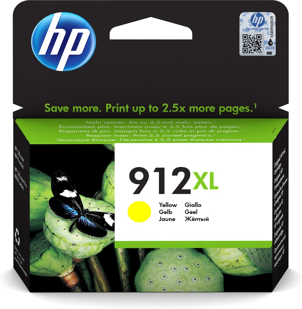[32895] HP nº912XL Cartucho Amarillo