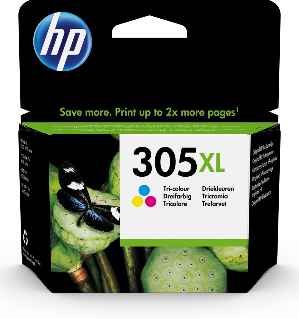 [39748] HP DeskJet 1210,1212 Cartucho tricolor nº305XL