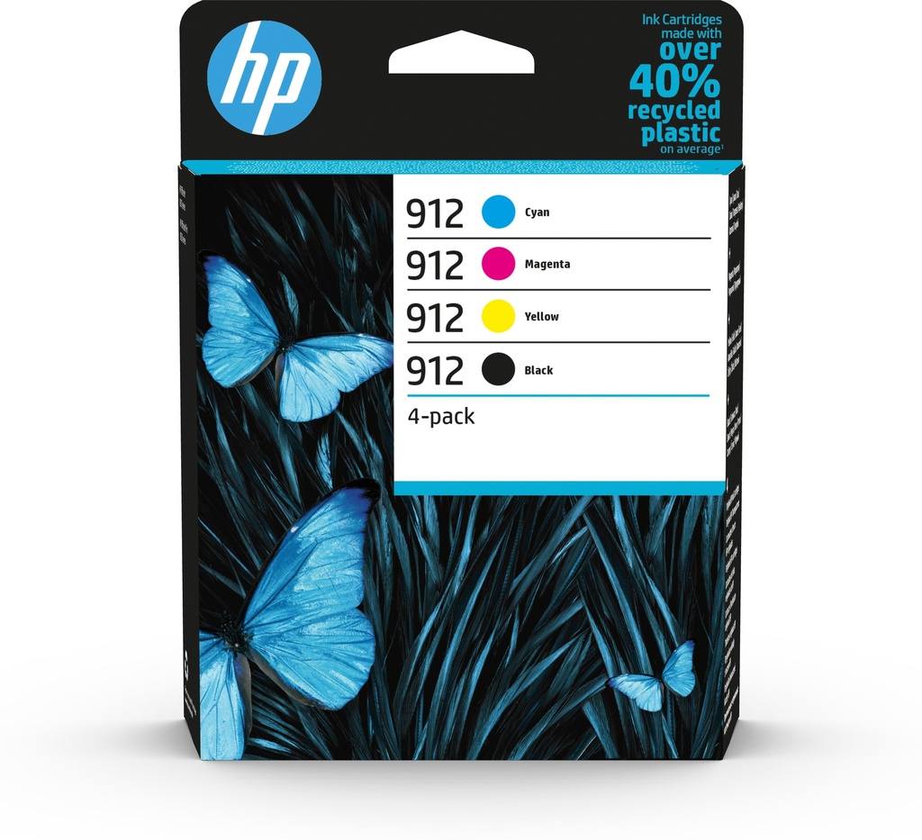 [40873] HP OfficeJet Pro 8000 series, Pack 4 cartuchos 912 CMYK