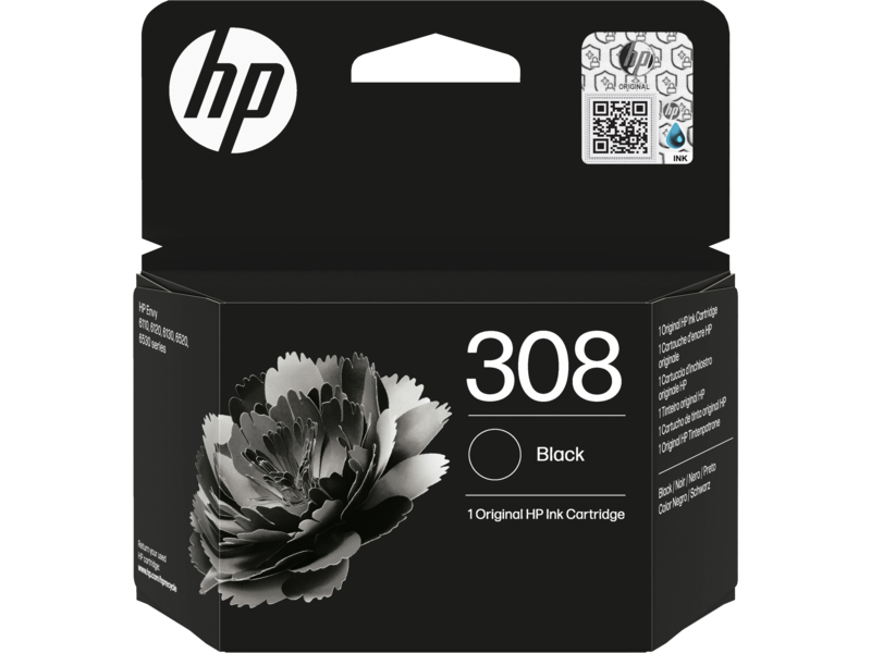 [62592] HP Cartucho 308 Negro 160p