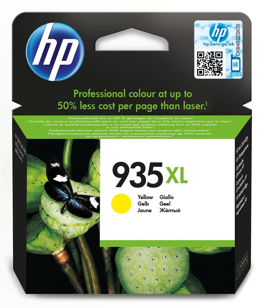 [30027] HP OfficeJet Pro 6230/6830 Cartucho Amarillo nº935XL