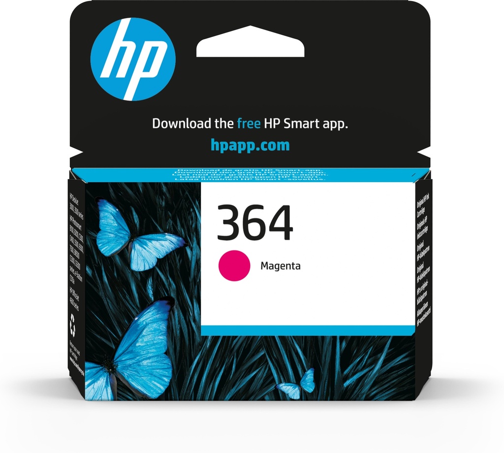 [12309] HP nº364 Cartucho Magenta, 300 paginas