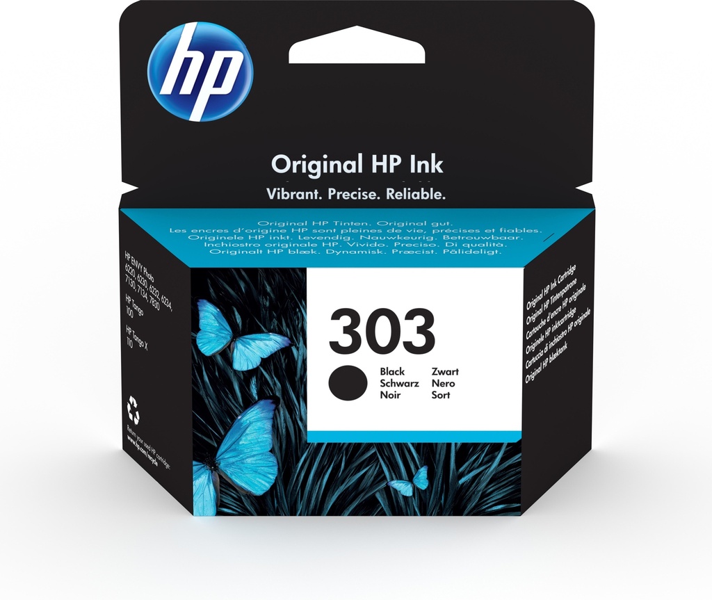 [32668] HP Envy Photo 6230,7130,7134,7830 Cartucho nº303 Negro