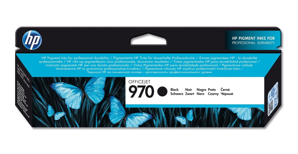 [17695] HP Offijet Pro X451/476/551 Cartucho Negro Nº970