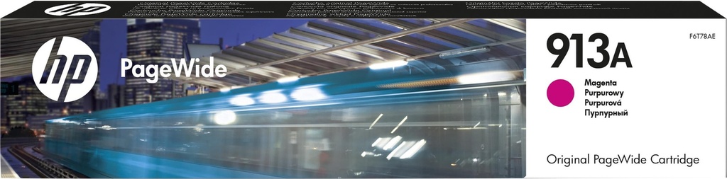 [32407] HP PageWide 352dw/377dw MFP  nº913A Cartucho Magenta 3.000 paginas