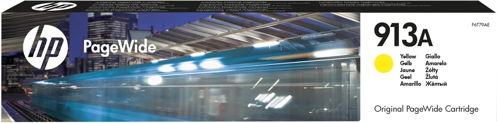 [32408] HP PageWide 352dw/377dw MFP  nº913A Cartucho Amarillo 3.000 paginas
